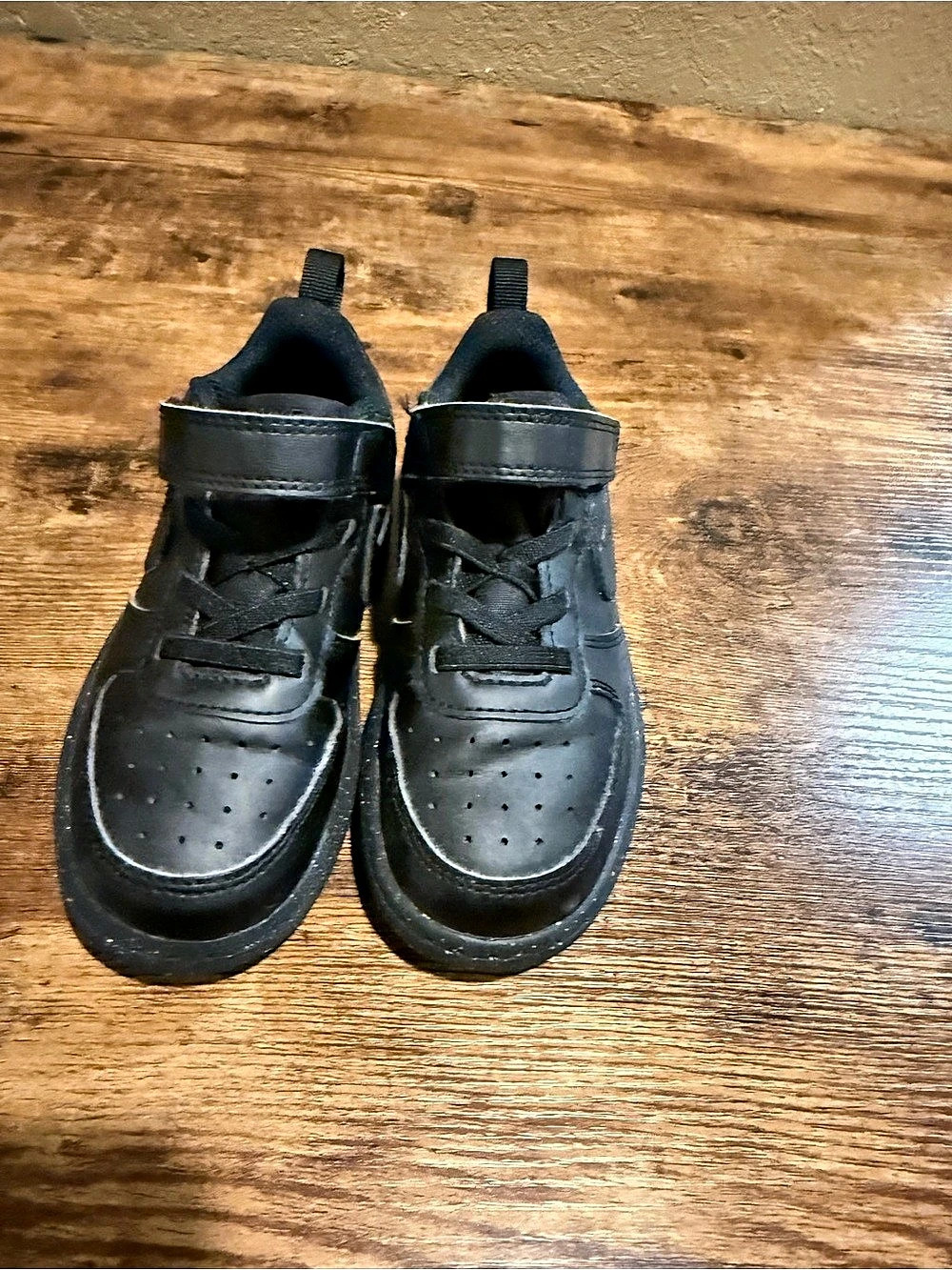 Nike Force 1 Low EasyOn Black Kids' Sneakers